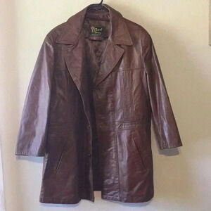 Reed vintage leather coat